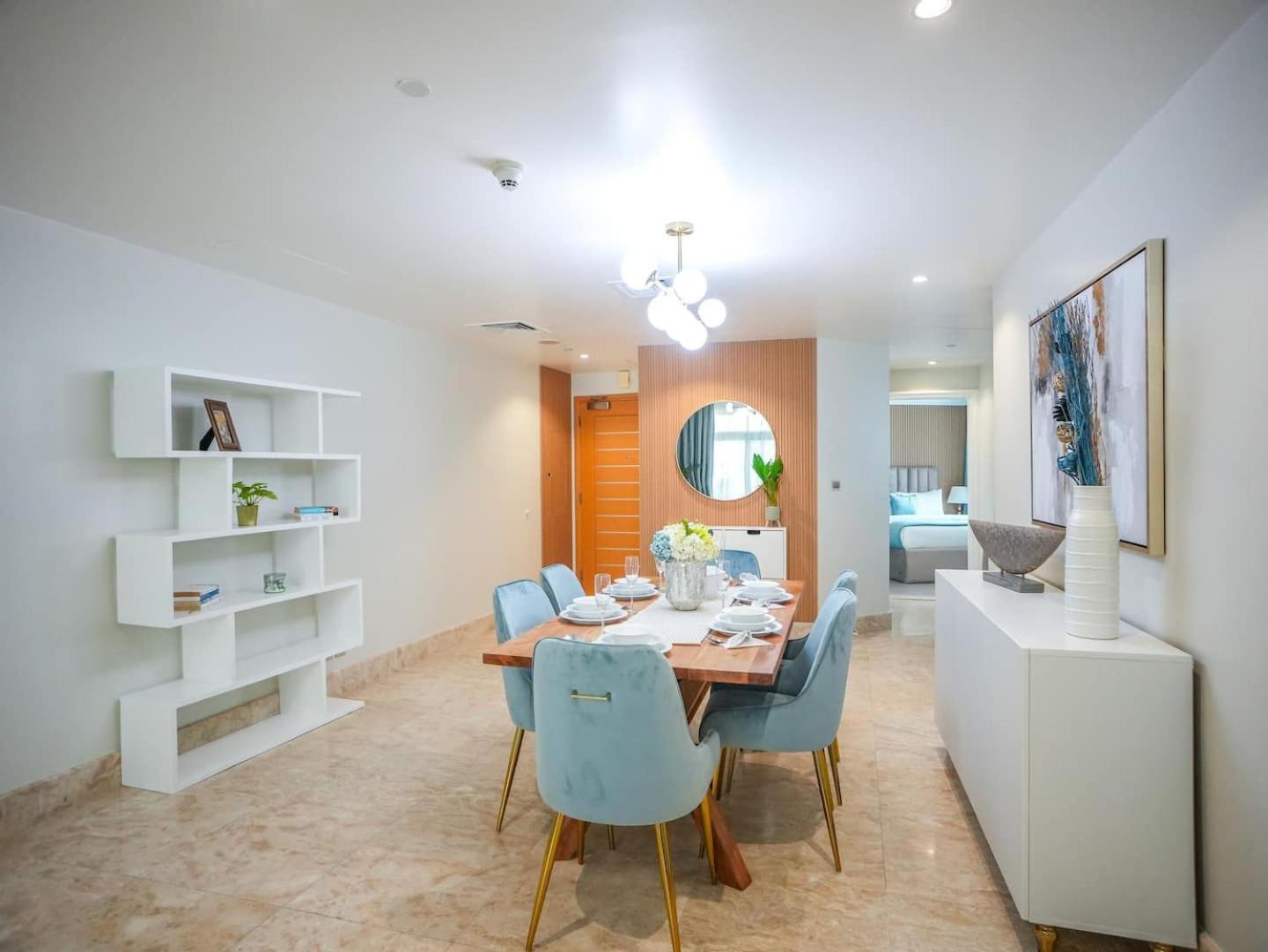 Deluxe 3 Bedroom With Marina & Sea View Dubai Exterior photo