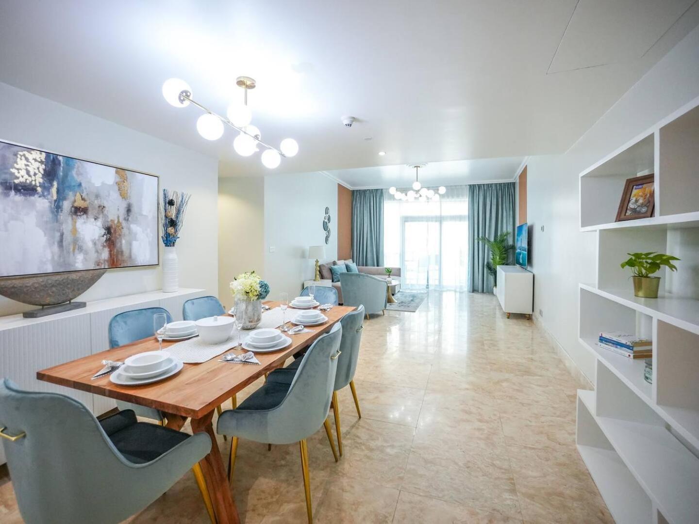 Deluxe 3 Bedroom With Marina & Sea View Dubai Exterior photo