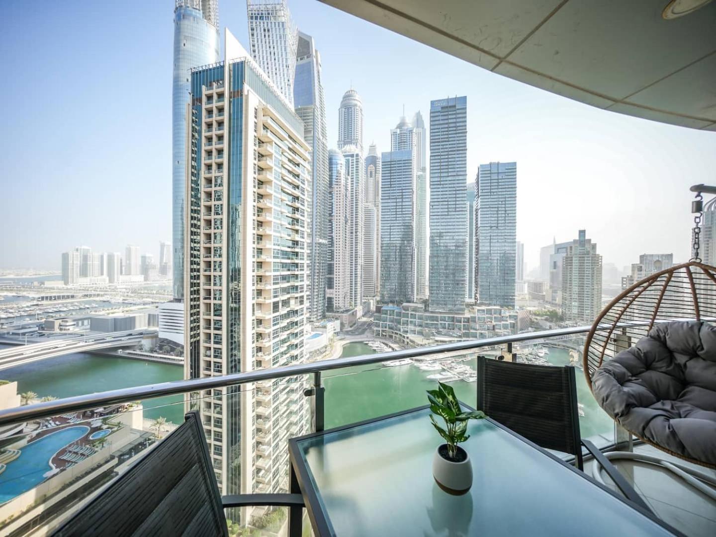 Deluxe 3 Bedroom With Marina & Sea View Dubai Exterior photo